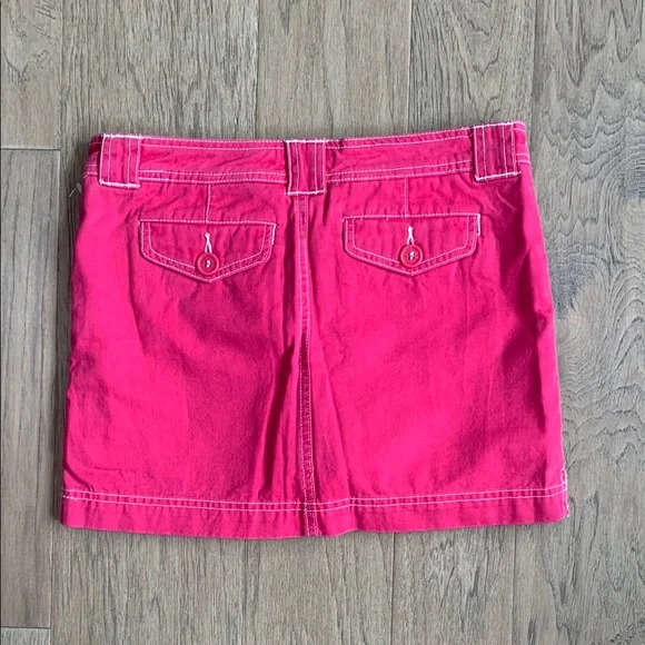 NWT Quiksilver Roxy Bright Pink Kids Skirt Size 14 - Picture 4 of 5